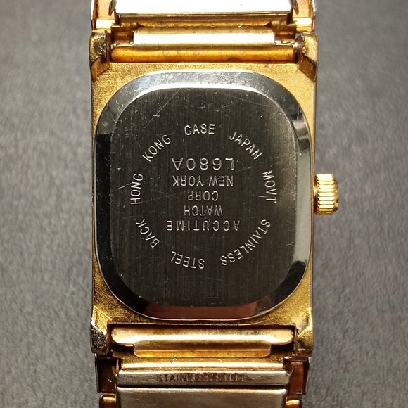 Vintage Vivani Quartz Two-Tone Women's Dress Watch - Picture 3 of 7